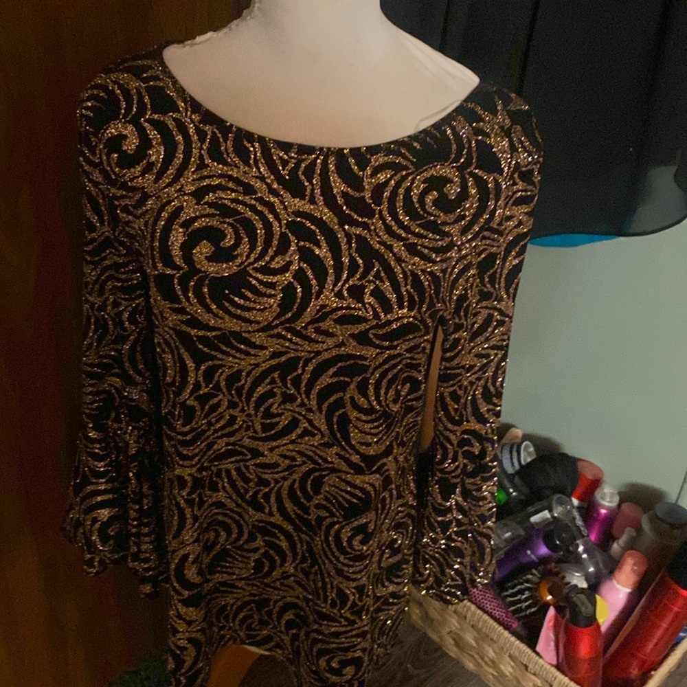Very glittery and unique tops